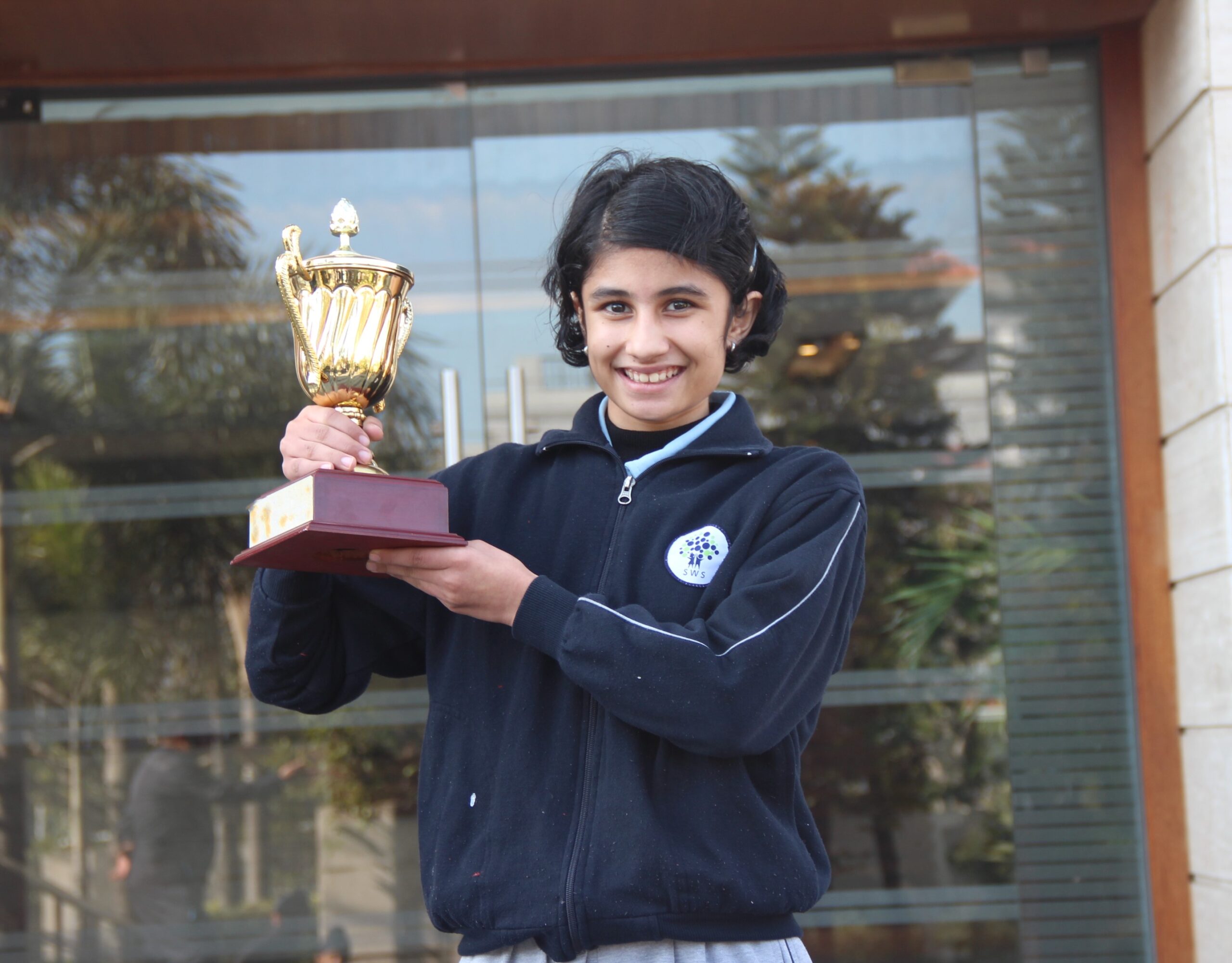 Bhavya Mahajan bagged Silver Medal in State Table Tennis Tournament